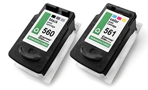 Eurotone Tintenpatrone kompatibel mit Canon 560XL + 561XL