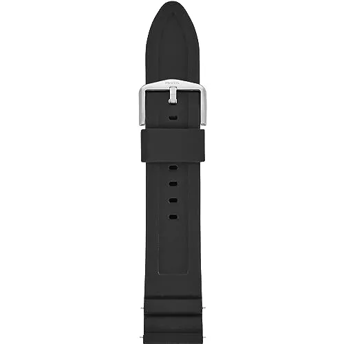 Fossil S221304 Uhrenarmband Silikon Schwarz 22mm von Fossil