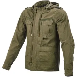 Macna Combat Motorrad Textiljacke, grün, Größe M für Männer in grün von Macna