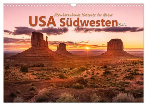 Brittasiehtdiewelt Lieder | USA Südwesten Kalender 2025 - Entdecken Sie die atemberaubenden Hotspots der Natur im USA Südwesten. 14 Seiten voller faszinierender Bilder und Inspiration für Ihre Reisen.