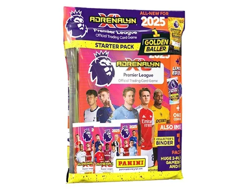 Panini Premier League 2025 Adrenalyn XL / 1x Starterpack Sammelmappe