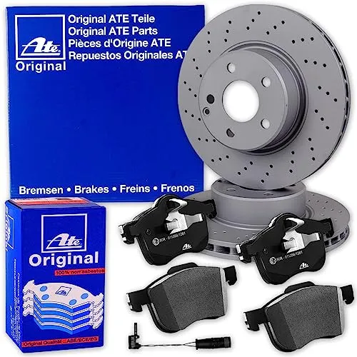 ATE Bremsscheiben + Beläge hinten für E-Klasse W211 S211 CLS 55 AMG