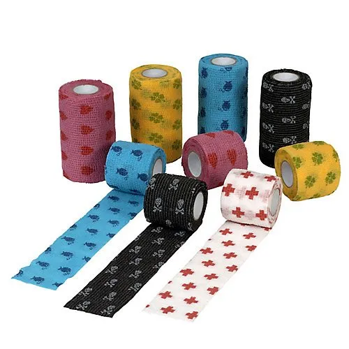 Kruuse Kohäsive Fun-Flex-Bandage, 10 cm x 4,5 m