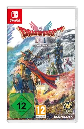 Dragon Quest I & II HD-2D Remake - Nintendo Switch - Switch Rollenspiele: Erlebe zwei legendäre Abenteuer in atemberaubender HD-2D-Grafik mit modernisierten Funktionen und einem fesselnden Soundtrack!