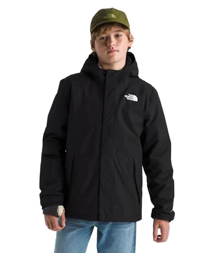 The North Face Boys Warm Antora Rain Jacket - Wasserdicht und Warm - Outdoor Freizeitjacken für Kinder mit wasserdichter DryVent-Technologie und Heatseeker-Isolierung für optimalen Schutz und Wärme bei jeder Wetterlage.