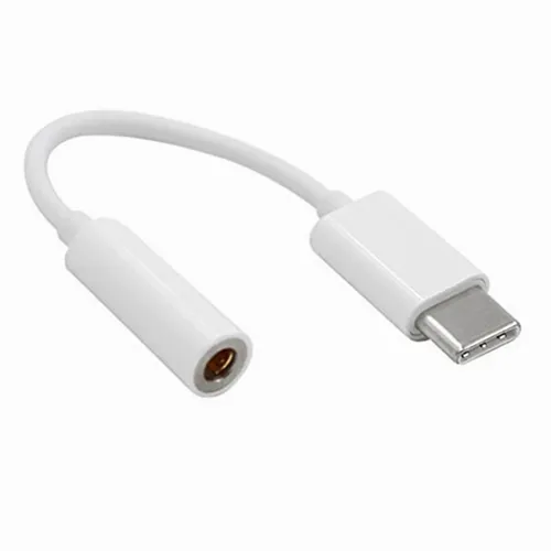 N05 USB-C auf 3,5 mm Klinke Adapter – Typ-C Stecker auf AUX Buchse, Audio Adapter für Smartphone & Tablet