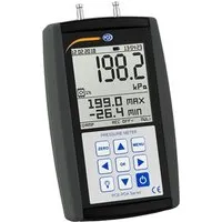PCE Instruments Manometer PCE-PDA 1L - Präzises Differenzdruckmessgerät - Gasmelder für Relativ- und Differenzdruck mit umfangreichen Funktionen, 16 Messeinheiten und Datenlogger für präzise Leckagetests und kontinuierliche Messwertspeicherung.