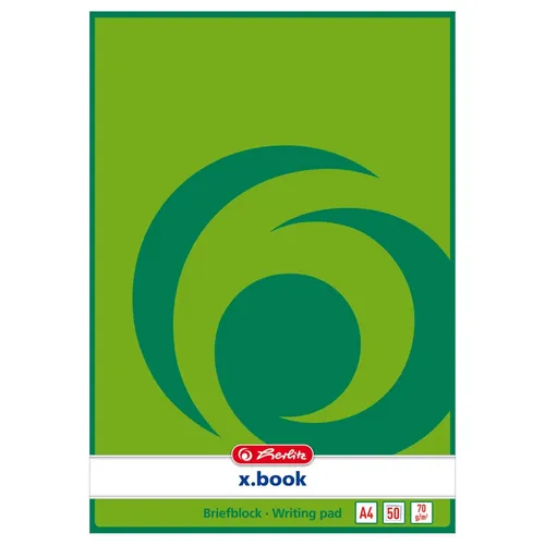 HERLITZ BRIEFBLOCK BRIEF BLOCK NOTIZBLOCK BLANKO A4 NEU