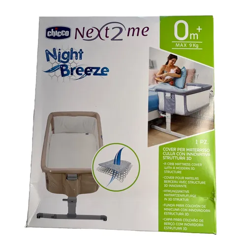 Matratzenauflage Babybett Night Breeze Chicco Ab 0 Monate Bis 9 Kg Atmungsaktiv