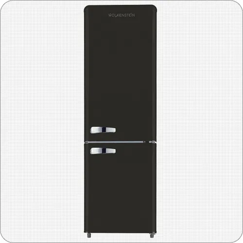 Wolkenstein Kühl-Gefrierkombination KG250.4RT B Schwarz Matt
