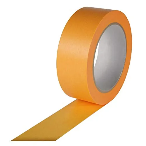 Scorprotect Goldband Untergrund Klebeband Schonklebeband (Orange, 38 mm x 50 m)