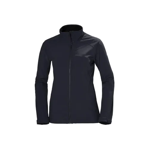 Helly Hansen W Paramount Softshell Jacket schwarz S - Outdoor Freizeitjacke für Damen, winddicht und wasserabweisend, aus recyceltem Material für umweltbewusste Abenteuer.