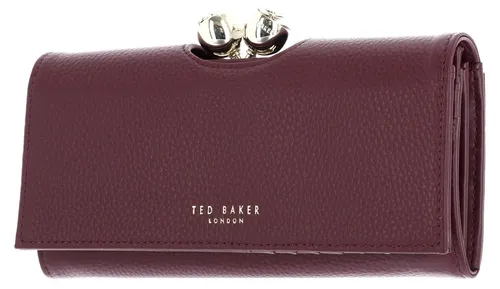 Ted Baker Roosali Geldbörse aus Leder 19,5 cm in Braun - Elegante Ted Baker Roosali Geldbörse aus hochwertigem Leder, 19,5 cm groß, ideal für stilvolle Aufbewahrung und Organisation von Karten und Bargeld.