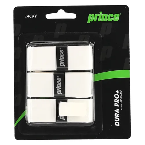 Prince Overgrip Dura Pro+ 0.6mm weiss 3er von Prince