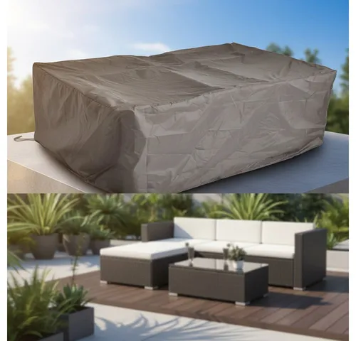 Melko Gartenmöbel-Schutzhülle Gartenmöbel Schutzplane 227x152CM Schutzhülle Abdeckplane Wetterschutz (Stück, 1-St., Abdeckplane), Witterungsbeständig