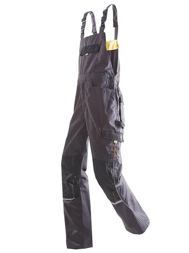 ROADSIGN Australia Arbeitslatzhose 20283 Herren - Latzhose mit praktischen Taschen - Robuste Arbeitslatzhose in gelb|schwarz, ideal für den täglichen Einsatz. Mit zahlreichen Taschen für Werkzeug und Zubehör, pflegeleicht und bequem zu tragen.