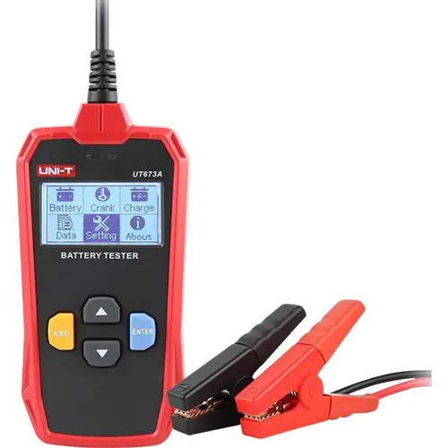 Produktbild Hochwertiger Batterietester KFZ 12V/24V UT673A