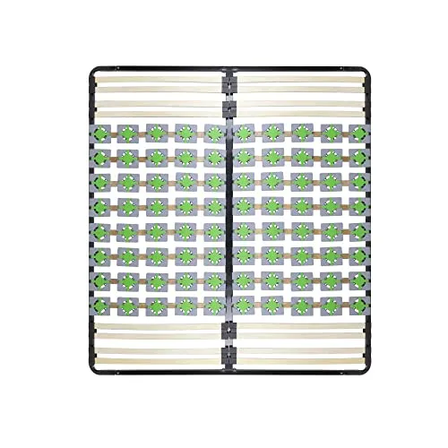 i-flair Tellerlattenrost 200x200 cm, Lattenrahmen Ergo IF56 mit Tellerfedern
