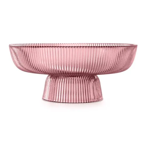 Navaris Rote Glasschüssel in rot von Navaris