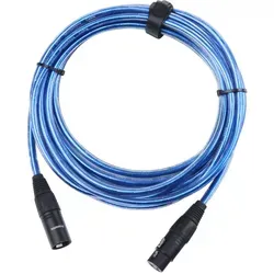 Pronomic XFXM-5 Mikrofonkabel 5 m - Professionelles XLR-Kabel, handgelötet und säure- sowie ölfest, ideal für Mikrofone