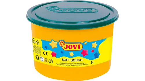 JOVI Soft-Knetmasse, verschiedene Farben, Farbe: grün