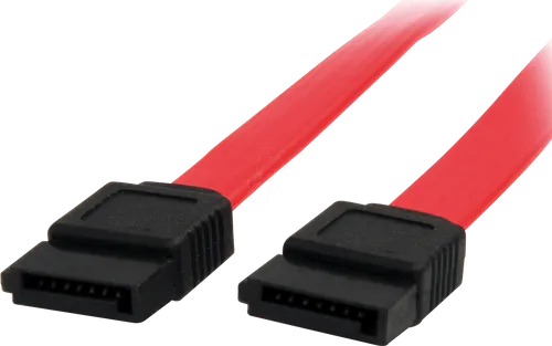 ST SATA6 - Kabel SATA 6 Gb/s Bu. > SATA Bu., 15 cm, rot