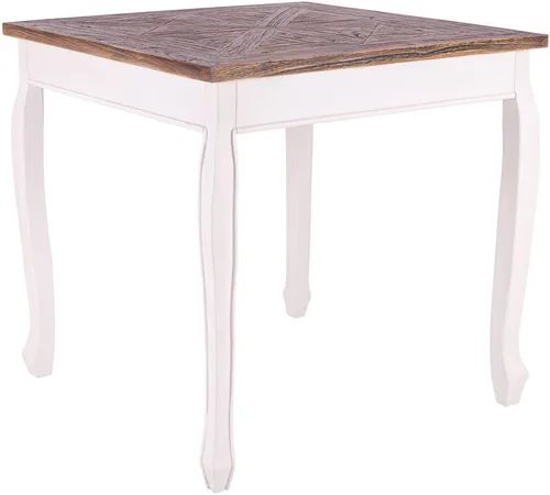 CLP Esstisch Lindon 80x80 cm im Landhausstil von CLP