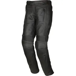 Modeka Hawking II Motorrad Lederhose, schwarz, Größe 27 für Männer - Hochwertige Motorrad Lederhose aus Rindnappaleder mit TFL Cool System® zur Reduzierung der Wärmeentwicklung. Ideal für den professionellen Einsatz und optimalen Tragekomfort.