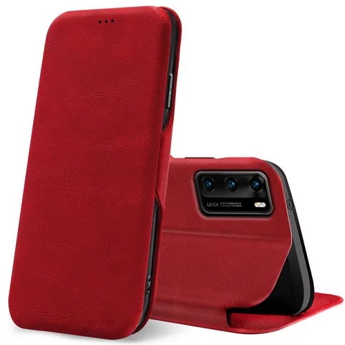 Für Huawei P40 Style Handy Hülle Schutz Tasche Flip Case Klapphülle