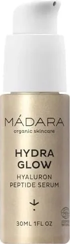 Madara Hydra Glow Hyaluron Peptide Serum in gold von MÁDARA