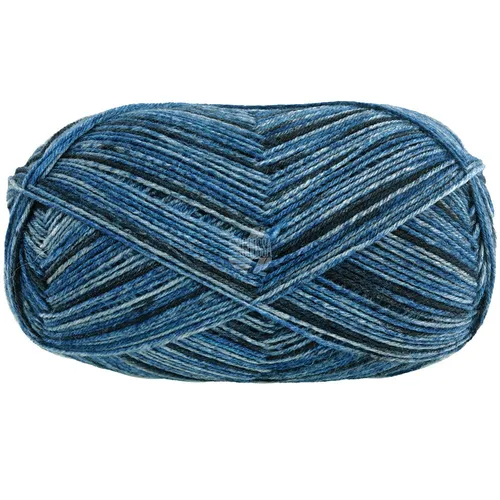 Lana Grossa MEILENWEIT 100 DENIM MIX BLUE (100g) Fb. 4612
