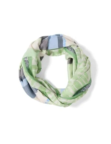 Loop CECIL Damen Loop-Schal, Gr. Onesize, Bamboo Grün von CECIL