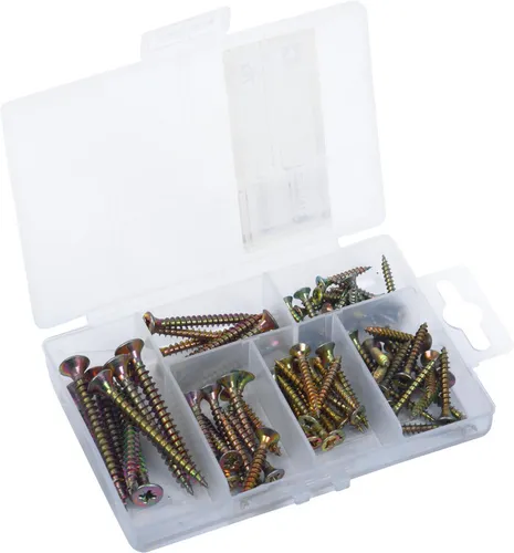 CONNEX Holzschrauben-Sortiment 76-teilig DP8500102 von Connex