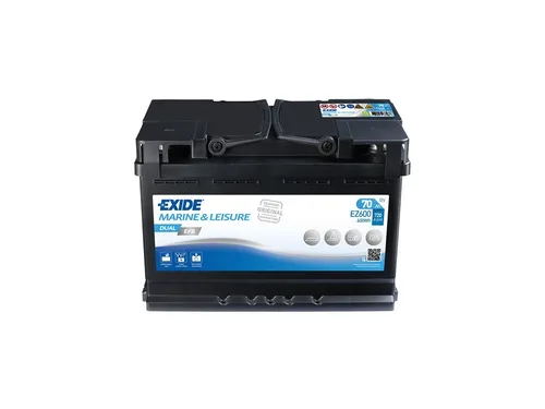 EXIDE Dual EFB Starterbatterie 12V 70Ah 760A/EN für Auto LKW Batterie