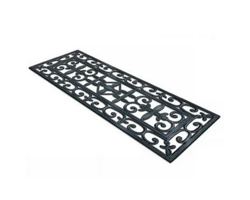 Floordirekt Stufenmatte Colombo, 25 x 75 cm, Treppenschutz, rechteckig, aus 100% Gummi