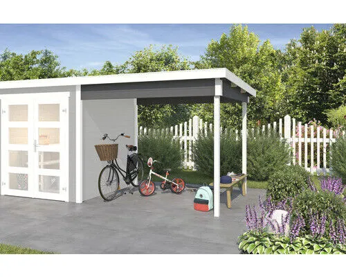 Anbaudach Outdoor Life Zambezi 250 x 200 cm carbongrau