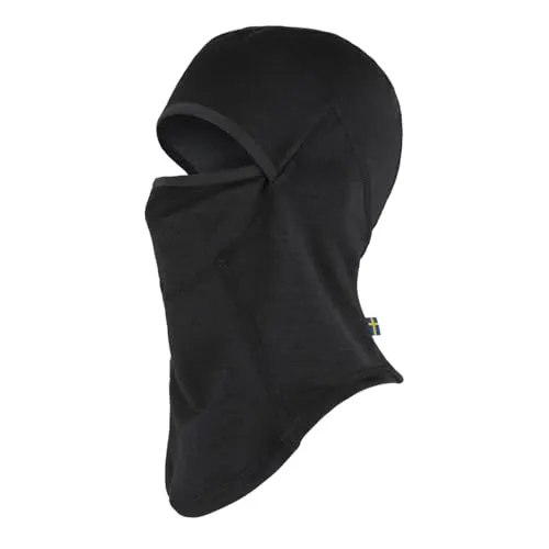 Fjällräven Unisex Keb Fleece Sturmhaube, Black, L/X in schwarz von Fjällräven