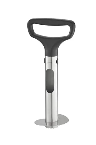 RÖSLE Ananasschneider PRO - Obstschneider für Ananas: Ergonomischer Ananasschäler mit Einschneidskala, der einfach entkernt und in Ringe schneidet - schnell, sauber und spülmaschinenfest.