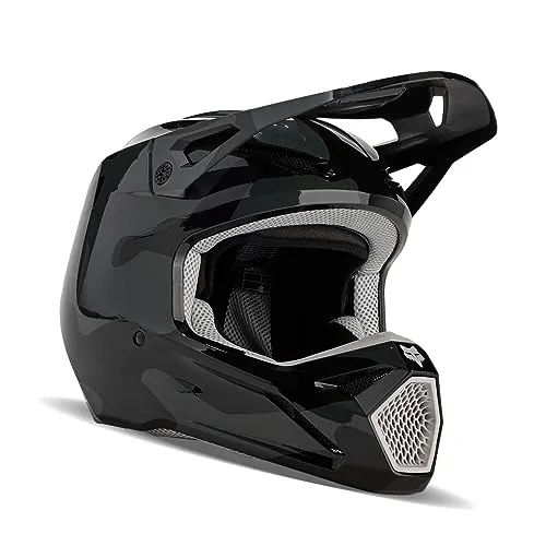 FOX V1 BNKR MX24 Crosshelm schwarz unisex, L - Motorradhelm mit MIPS-Technologie für optimale Sicherheit, herausnehmbares Innenfutter und exzellente Belüftung - ideal für Cross-Fans.