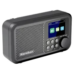 Kärcher DAB+ Radio tragbar mit Akku und Bluetooth