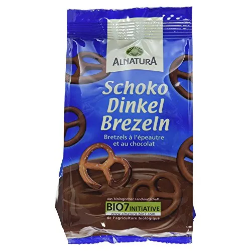 Alnatura Bio Schoko-Dinkelbrezeln, 100 g von Alnatura