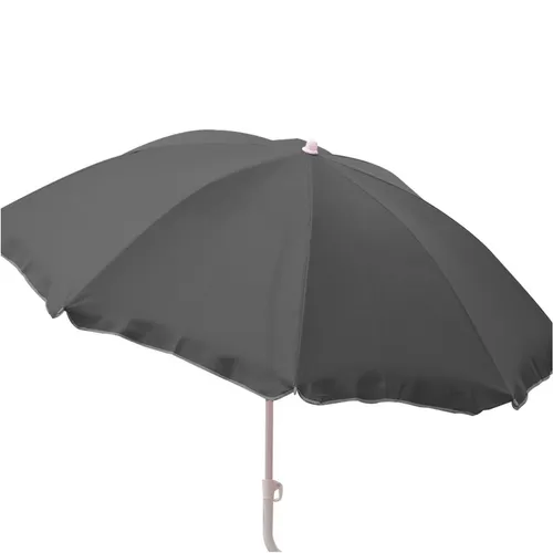 Strandschirm knickbar ca. 160 cm aus Polyester mit UV-Schutz und Mast