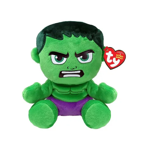 Ty 44004 - Marvel Hulk - Plüschfigur Soft - 15 cm