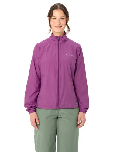 VAUDE Damen Windjacke DUNDEE CLASSIC ZO - Vielseitige Funktionsjacke mit abnehmbaren Ärmeln! Windabweisend, atmungsaktiv und leicht verpackbar – ideal für Outdoor-Aktivitäten.