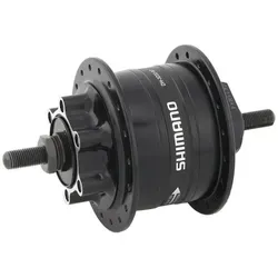 Shimano DH-3D32 6B Vorderradnabe Silber 36H - Sonstige Fahrradteile - Hochwertiger Nabendynamo mit Aluminiumspule, 80 g leichter als Vorgänger, ideal für zuverlässige Stromversorgung beim Radfahren.