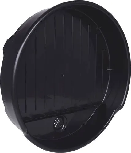 KS Tools 150.9209 Polyethylen-Fasstrichter - 30 l, mit Sieb und Spritzwasserschutz für sauberes Arbeiten in der Küche