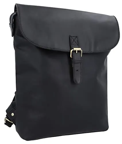 Gusti Leder Fahrradrucksack Mauro G. für Damen – 15L Lenkertasche - Stylische Lenkertasche aus hochwertigem Ziegenleder im Vintage Look, ideal für den Alltag. Praktische Befestigung am Fahrradlenker mit sicherem Adapter für optimalen Halt.