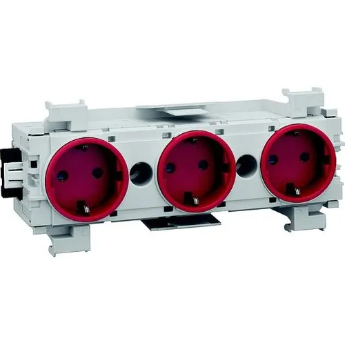 Hager KANALSTECKDOSE 3-F. FRONTR. RO von Hager