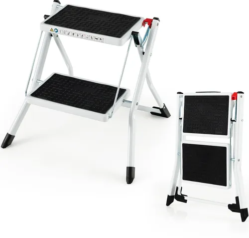 COSTWAY Klapptritt mit 2 Stufen von Costway