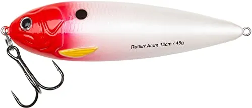 Abu Garcia Rattlin' Atom Hard Bait Angelköder – extra laute Rassel und scharfer Drillingshaken